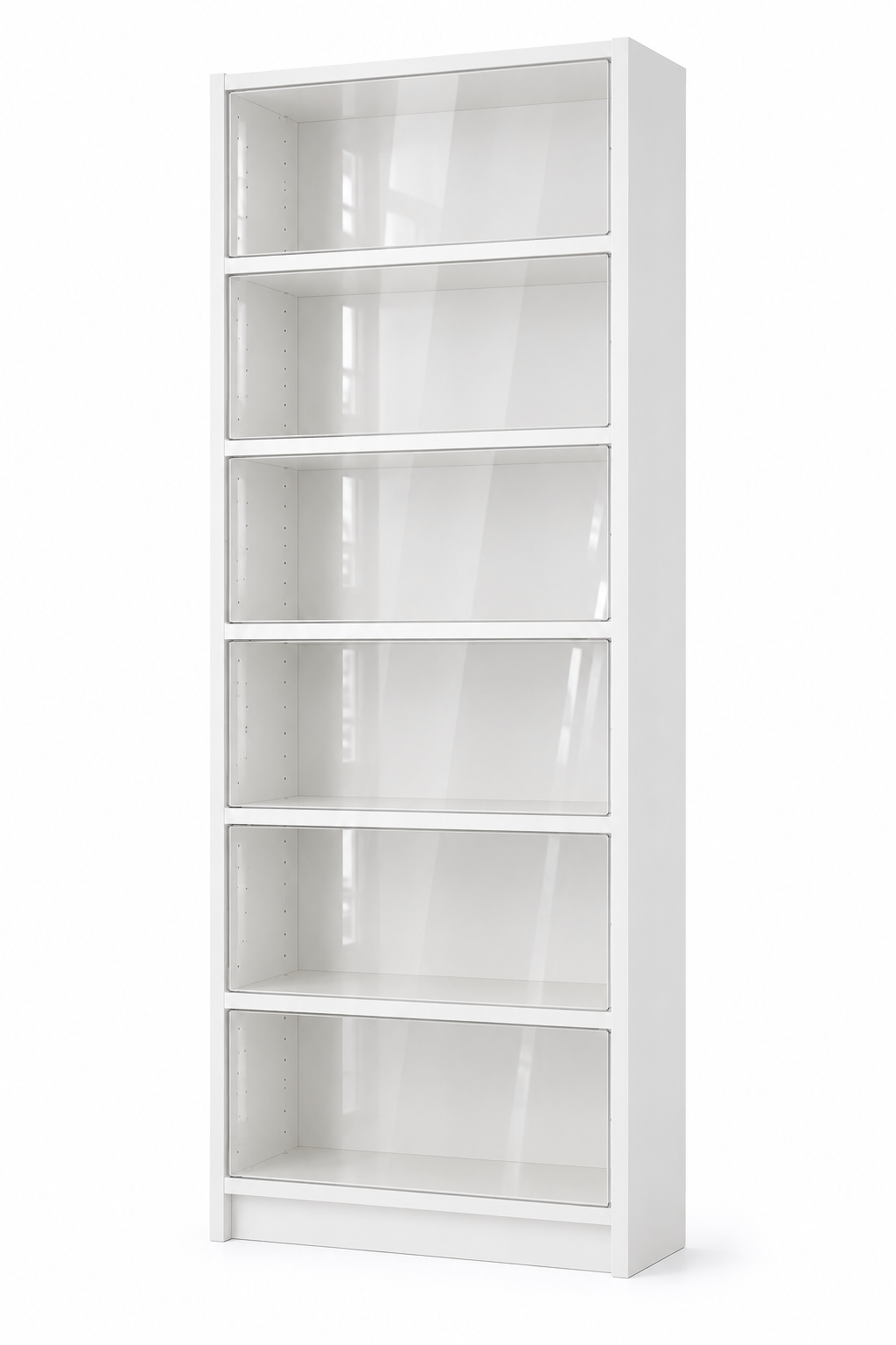 Vitrine compatible BILLY IKEA 80x28x202 cm