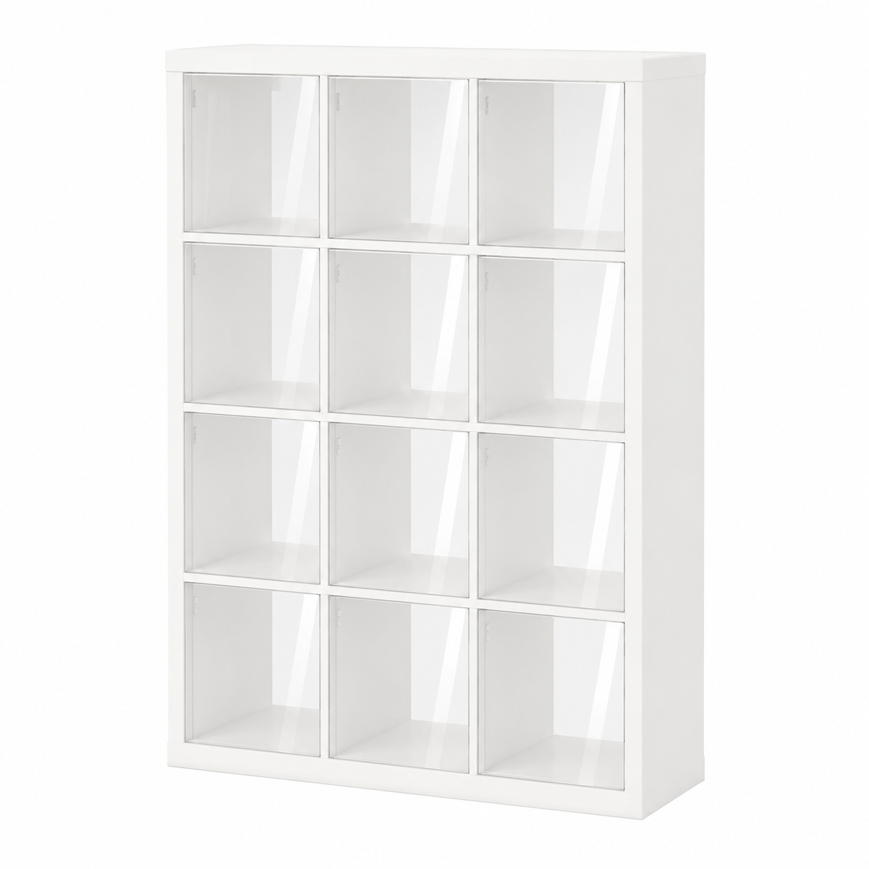 Vitrine compatible KALLAX IKEA 12 cases