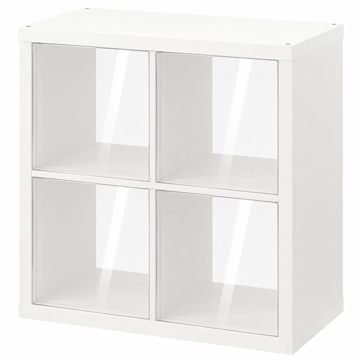 Vitrine compatible KALLAX IKEA 4 cases