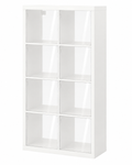 Vitrine compatible KALLAX IKEA 8 cases