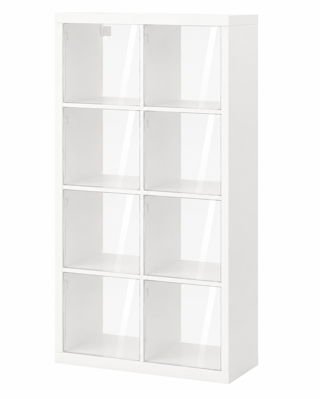 Vitrine compatible KALLAX IKEA 8 cases